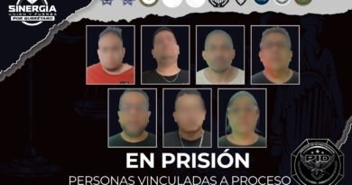 Obtiene Fiscalía vinculación a proceso para siete personas por secuestro y robo calificado en Colón; la detención fue realizada en Sinergia con autoridades federales, estatales y municipales