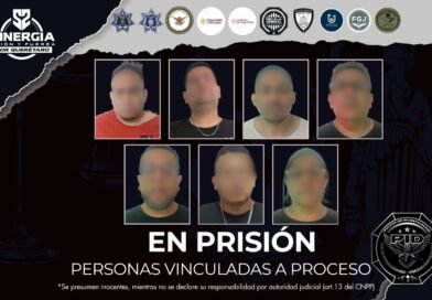 Obtiene Fiscalía vinculación a proceso para siete personas por secuestro y robo calificado en Colón; la detención fue realizada en Sinergia con autoridades federales, estatales y municipales