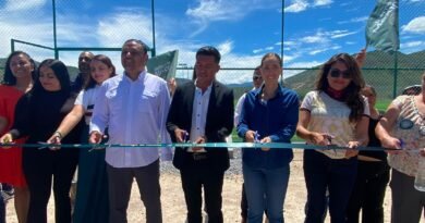 Entregan nuevo espacio deportivo en Diezmeros a través del Programa Mundial Social
