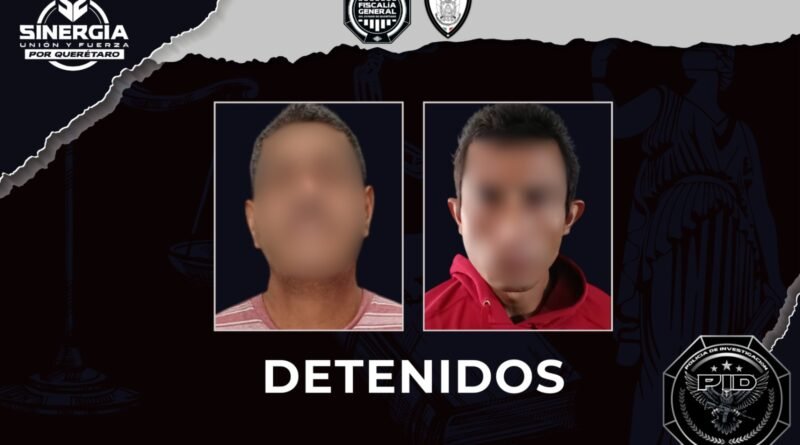 Sinergia realiza cateo en San Pedro Mártir; asegura narcóticos y dos personas resultan detenidas