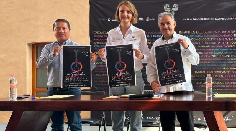 Anuncia López Birlain el XXVII Festival de Santiago  