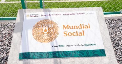 Gobierno de México y Municipio de Pedro Escobedo entregan nuevas canchas deportivas para fortalecer el desarrollo de la juventud