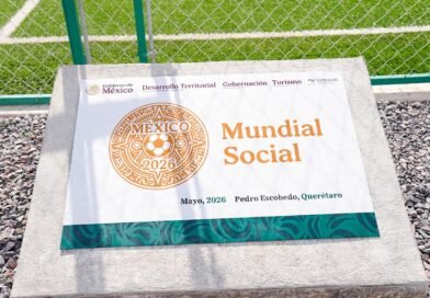 Gobierno de México y Municipio de Pedro Escobedo entregan nuevas canchas deportivas para fortalecer el desarrollo de la juventud