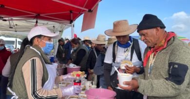 El Presidente Municipal, C. Alejo Sánchez de Santiago, encabezó las acciones de apoyo y acompañamiento a las y los peregrinos rumbo al Tepeyac.