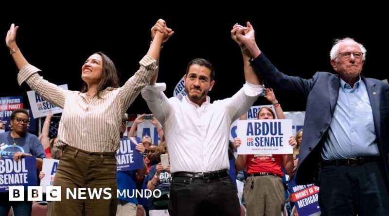 Cómo la oposición a Israel y el costo de la vida están impulsando a los candidatos más de izquierda del Partido Demócrata en EE.UU. - BBC News Mundo