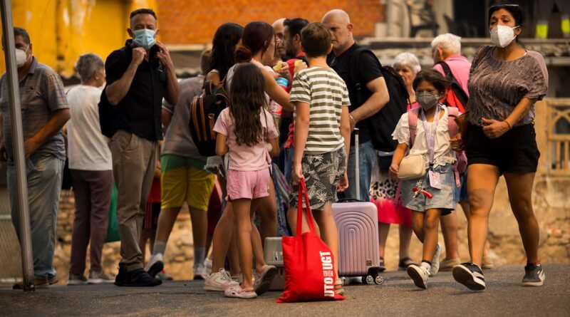 Cuando “evacuación” es la palabra del día: niños, vecinos discapacitados, perros y también autoridades