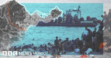 En gráficos: cómo son los 8 km de frontera entre España y Marruecos en Ceuta, foco de tensión migratoria de la Unión Europea – BBC News Mundo En gráficos: cómo son los 8 km de frontera entre España y Marruecos en Ceuta, foco de tensión migratoria de la Unión Europea - BBC News Mundo