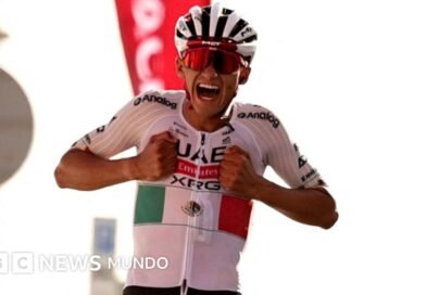 Isaac del Toro, el ciclista que cuatro años después de un terrible accidente se convirtió en el primer mexicano en llegar al podio del Tour de Francia - BBC News Mundo