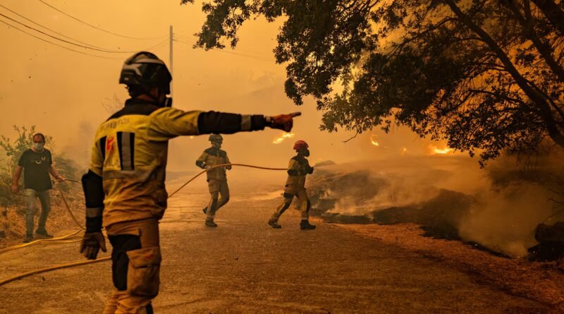 Los incendios de Madrid, Ávila y Toledo afectan ya a 77.000 hectáreas