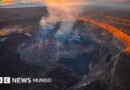 Me estrellé en el cráter de un volcán en erupción y sobreviví una noche con las burbujas de lava bajo los pies - BBC News Mundo