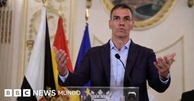 Pedro Sánchez denuncia 