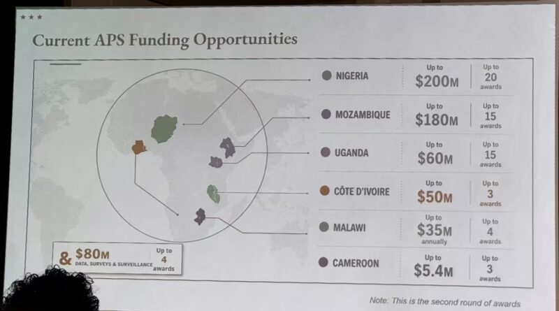 Un mapa de África elaborado por el Gobierno de EE UU identifica mal a todos los países durante una conferencia
