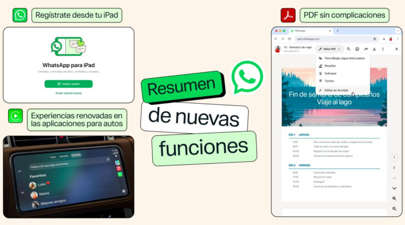 WhatsApp tiene nuevas funciones 2026: ya se pueden editar PDF en la app y otras actualizaciones 