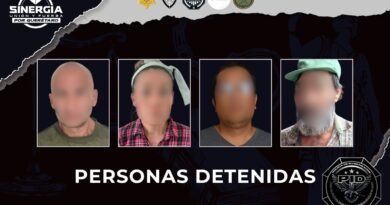Sinergia por Querétaro realiza seis cateos; cuatro personas detenidas y más de mil dosis de narcótico aseguradas