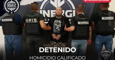 Policía de Investigación del Delito detiene a generador de violencia conocido como “El Toto” por homicidio calificado