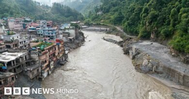 Los mapas y gráficos que muestran la magnitud y el impacto de la avalancha en Nepal y Tíbet - BBC News Mundo