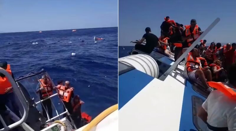 Al menos ocho muertos tras el naufragio de un barco con 267 personas frente al norte de Chipre