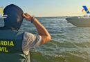 Detenidas diez personas tras disparar a la Guardia Civil durante la persecución de una narcolancha en la costa de Huelva