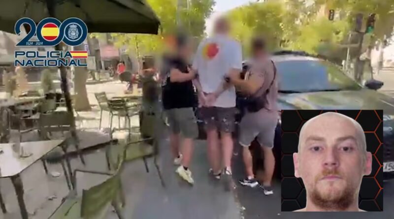 Detenido en Madrid uno de los fugitivos más buscados por el Reino Unido, delatado por sus tatuajes