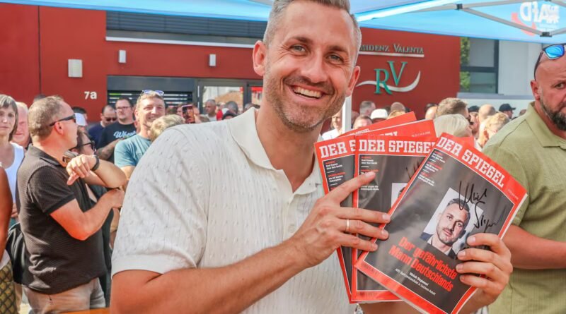 “El hombre más peligroso de Alemania”: una portada de prensa revoluciona la campaña electoral de la extrema derecha