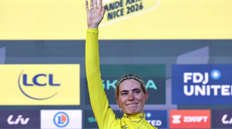 El orgullo de Demi Vollering, ganadora en Niza de su segundo Tour de Francia