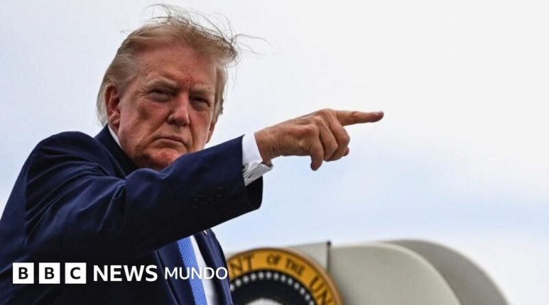 El rey de Marruecos confirma en una carta que bautizaron una importante autopista de su país con el nombre de Trump - BBC News Mundo