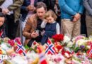 En fotos: la despedida del pueblo noruego al rey Harald entre lágrimas y ofrendas florales - BBC News Mundo