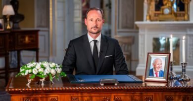 Haakon VIII de Noruega llama a defender la libertad “incluso con la vida” en su primer discurso como rey