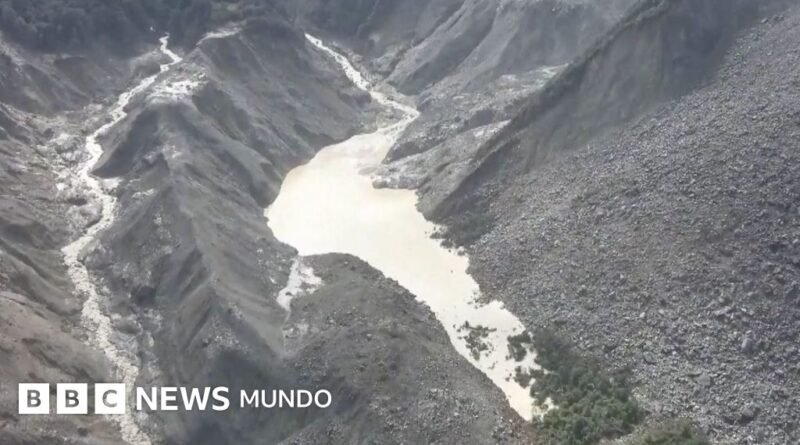 Inundaciones en Nepal y Tíbet: El lago que hace temer una nueva avalancha en la frontera entre ambos territorios - BBC News Mundo