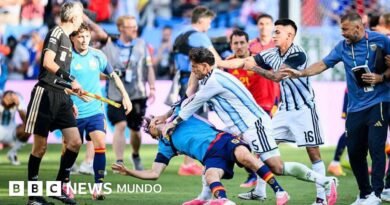La FIFA sanciona con 10 partidos al argentino Leandro Paredes por el altercado con jugadores de España tras la final del Mundial 2026 - BBC News Mundo
