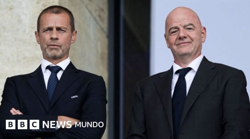 La UEFA emprende acciones penales contra Infantino por su intención de privatizar parte del Mundial - BBC News Mundo