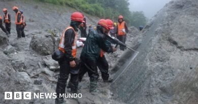 La carrera contrarreloj para salvar a más de 900 trabajadores de centrales hidroeléctricas que se cree están atrapados en túneles tras la avalancha que golpeó Nepal y el Tíbet - BBC News Mundo