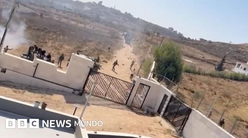 Las familias palestinas asediadas por colonos israelíes durante 4 días en Cisjordania - BBC News Mundo