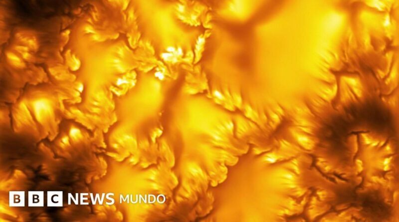 Las inéditas imágenes del Sol en movimiento que muestran un nivel de detalle jamás visto - BBC News Mundo