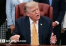 Los duros reveses que enfrenta Trump de parte de sus propios aliados - BBC News Mundo