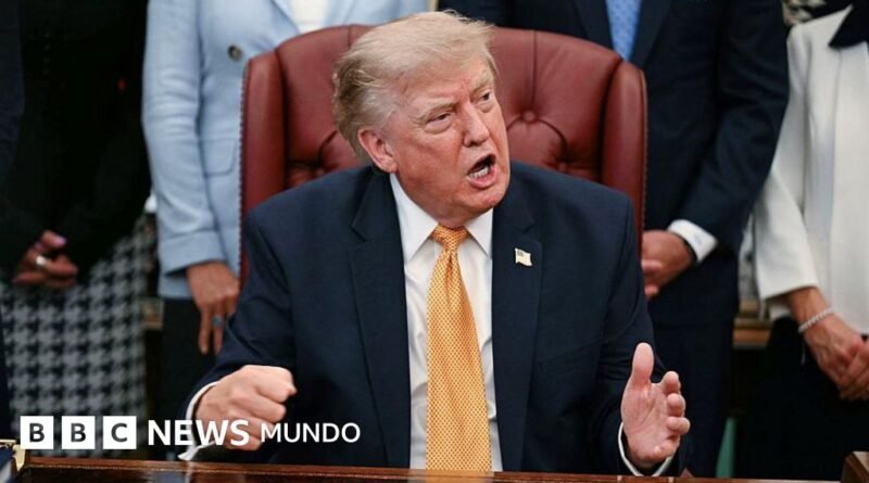 Los duros reveses que enfrenta Trump de parte de sus propios aliados - BBC News Mundo