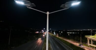 Municipio de Querétaro termina instalaciones de nuevas luminarias en el Libramiento Norponiente - RR Noticias
