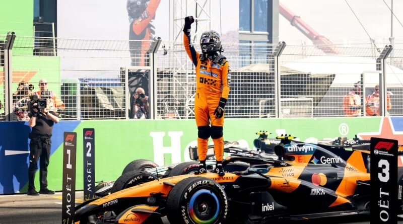 Norris le hace un nudo a Mercedes en el GP de Países Bajos