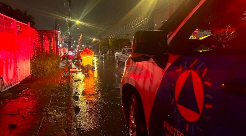 Protección Civil atiende 9 reportes por lluvias - RR Noticias