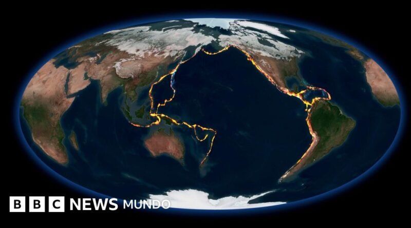 Qué es el Cinturón de Fuego del Pacífico en el que se encuentra Colombia y por qué el 90% de los terremotos del mundo ocurren en esta zona - BBC News Mundo