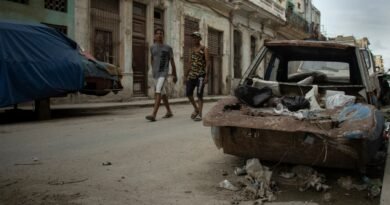 Basura acumulada en el Municipio Centro Habana, el 21 de mayo.