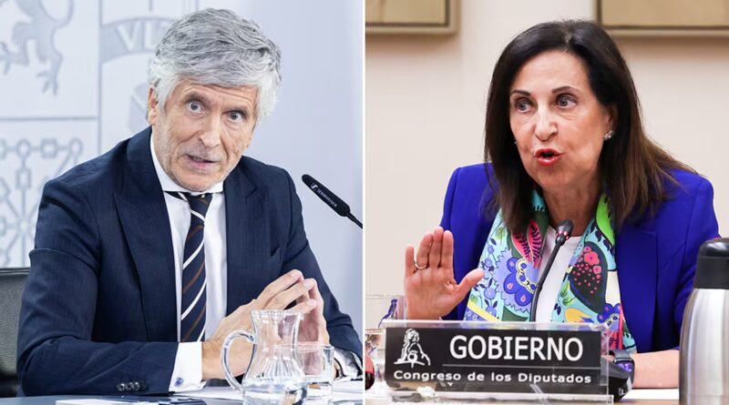 Robles indigna al resto del Gobierno al chocar con Marlaska y plantear que el CNI sí avisó de que venía un gran salto en Ceuta