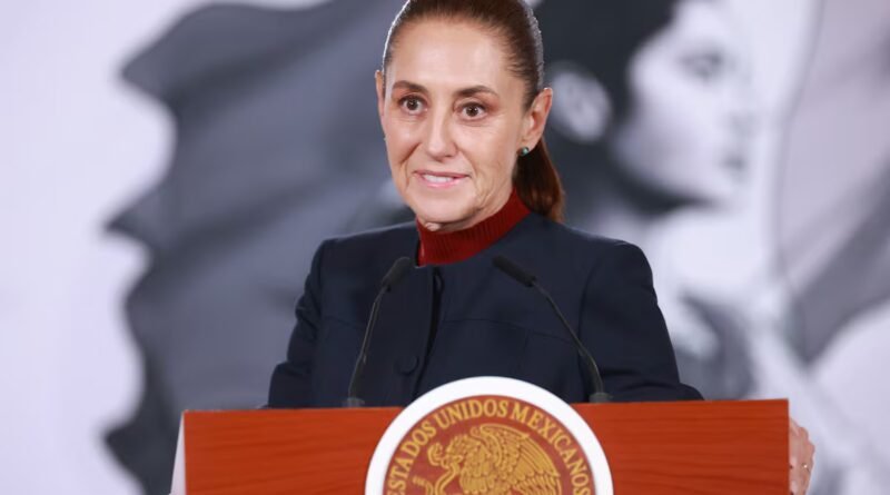 Sheinbaum respalda a Andy López y acusa injerencia por la cancelación de su visa de EEUU: “Tiene un sentido político”  