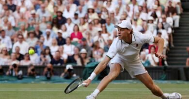 Sinner no jugará el US Open por una lesión en su rodilla derecha