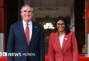 Todos necesitan a Trump: cómo EE.UU. tutela los intereses opuestos de gobierno y oposición en Venezuela  - BBC News Mundo