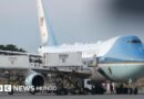 Trump se escondió en un contenedor de comida para cambiar de avión en secreto tras la cumbre de la OTAN en Turquía, según medios en EE.UU. - BBC News Mundo