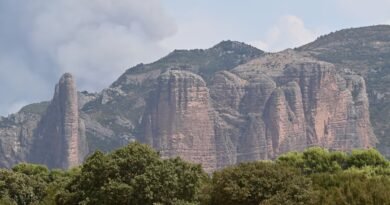 Un juez envía a prisión provisional al detenido por el incendio en Las Peñas de Riglos (Huesca)