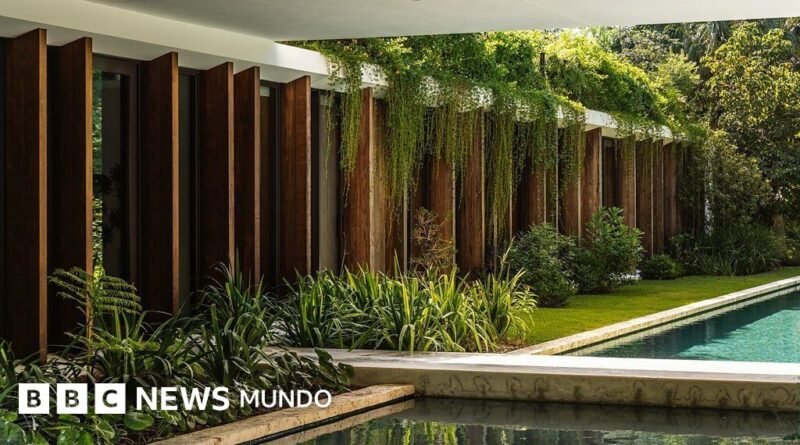 10 casas diseñadas para mezclarse con la naturaleza que las rodea - BBC News Mundo