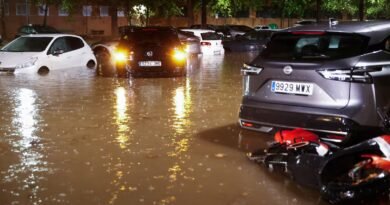 Aemet rebaja a amarillo el aviso por lluvias torrenciales en Campo de Cartagena y Mazarrón