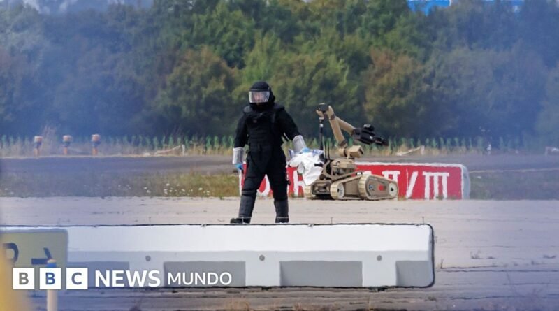 Alemania atribuye a Rusia un ataque con drones en el aeropuerto de Leipzig - BBC News Mundo